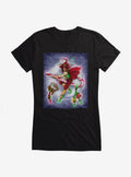 Christmas Witch Girls T-Shirt by Brigid Ashwood T-Shirt | Trending Design | High Demand Item