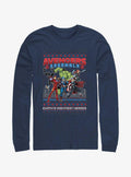 Marvel Avengers Assemble Ugly Christmas Long-Sleeve T-Shirt T-Shirt | Aesthetic Graphic | Must-Have Style