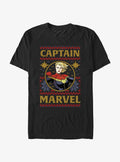 Marvel Captain Marvel Ugly Christmas T-Shirt T-Shirt | Trending Design | Top Pick For Fans
