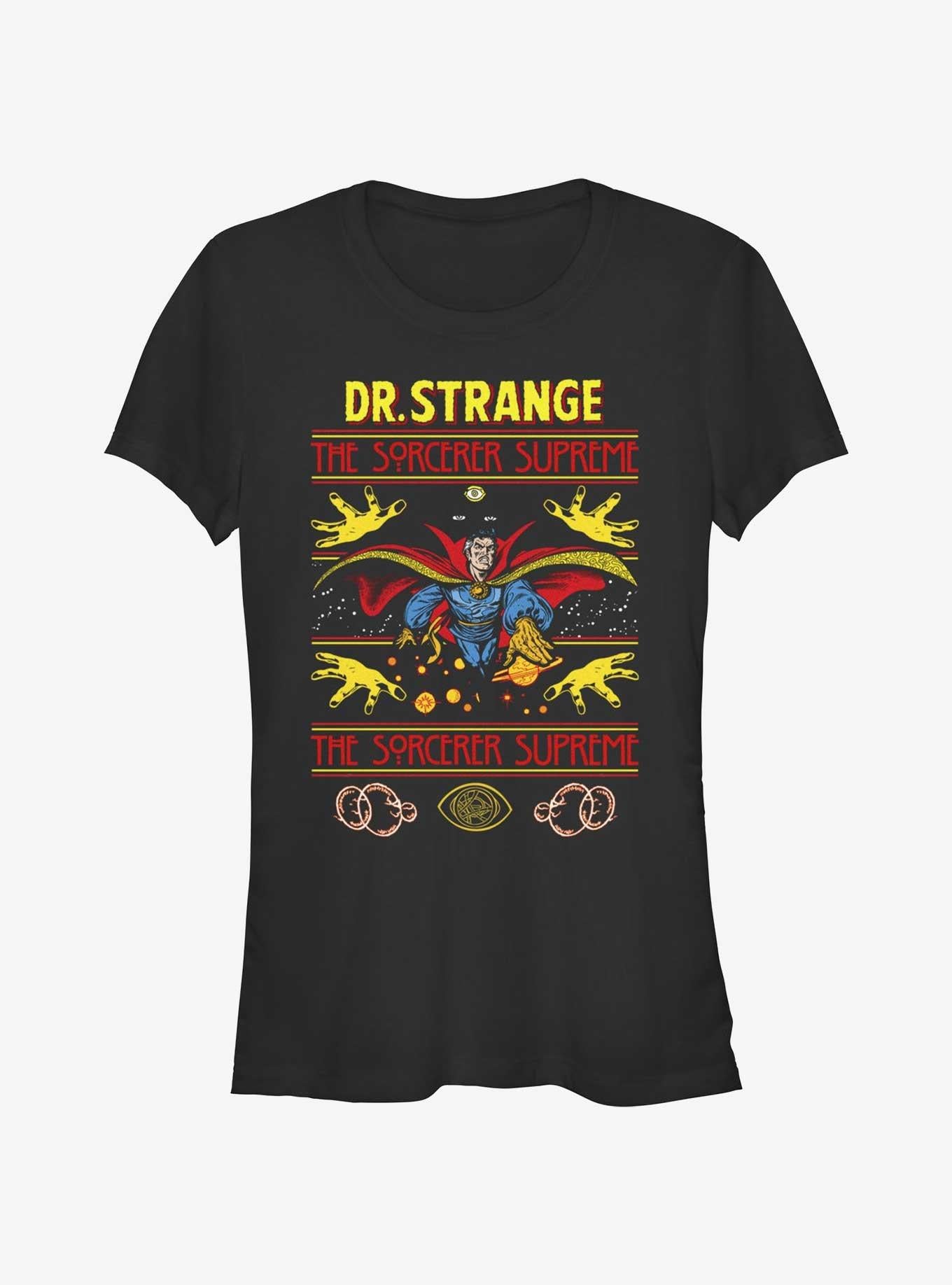 Marvel Doctor Strange Sorcerer Supreme Ugly Christmas Girls T-Shirt T-Shirt | Best-Selling Artwork | Must-Have Style