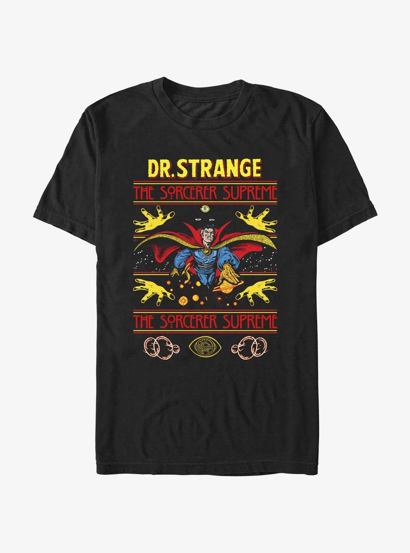 Marvel Doctor Strange Sorcerer Supreme Ugly Christmas T-Shirt T-Shirt | Trending Design | High Demand Item