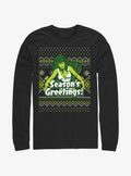 Marvel Hulk She-Hulk Season's Greetings Ugly Christmas Long-Sleeve T-Shirt T-Shirt | Premium Graphic | Top Pick For Fans