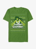 Marvel Hulk She-Hulk Season's Greetings Ugly Christmas T-Shirt T-Shirt | Top Trending Artwork | Trending Now