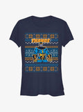 Marvel Thanos Ugly Christmas Girls T-Shirt T-Shirt | Streetwear Vibe | Top Pick For Fans