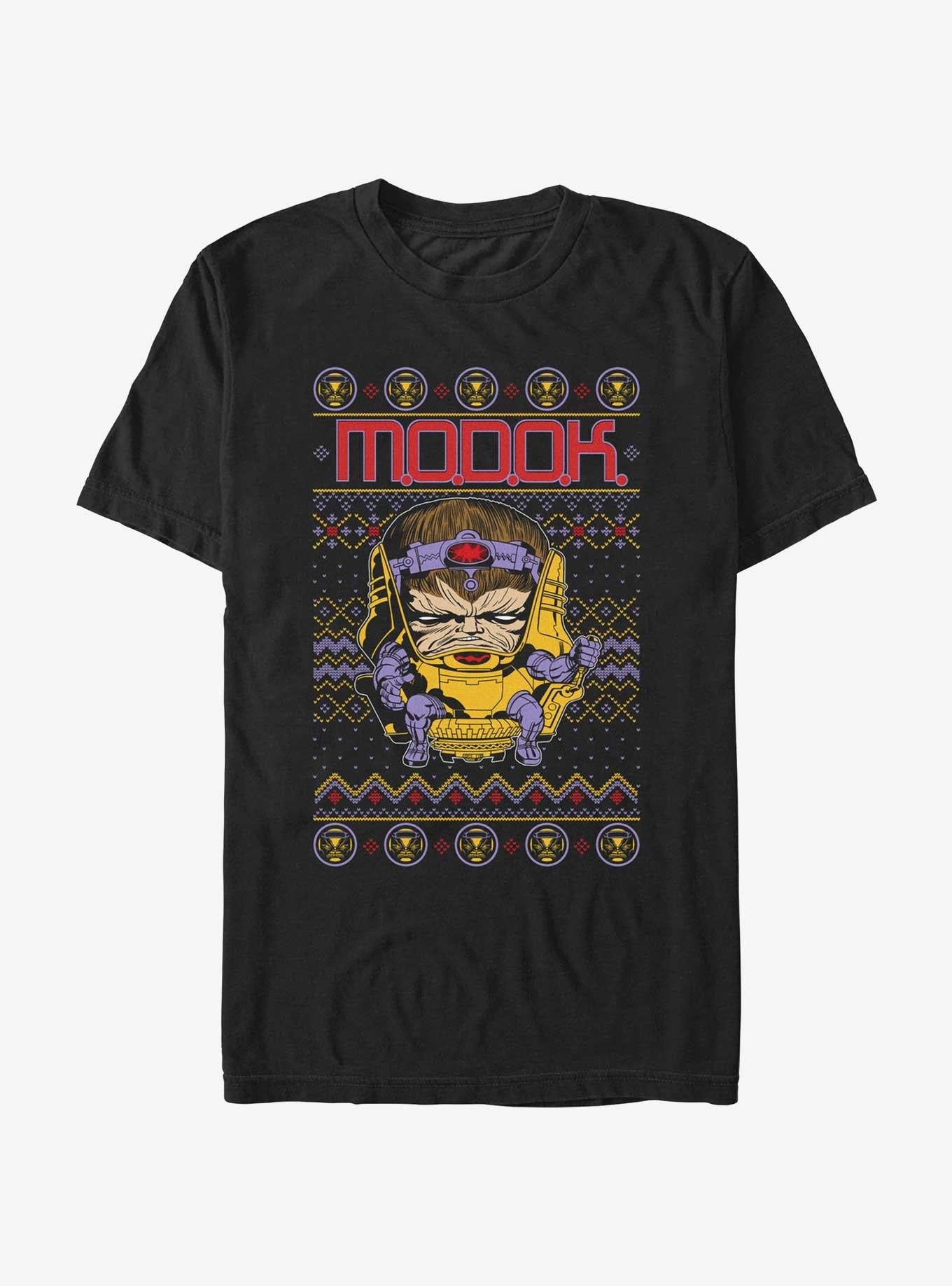 Marvel Modok Ugly Christmas T-Shirt T-Shirt | High-Quality Print | Perfect For Daily Wear