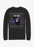 Marvel Venom Venomous Ugly Christmas Long-Sleeve T-Shirt T-Shirt | Best-Selling Artwork | Must-Have Style
