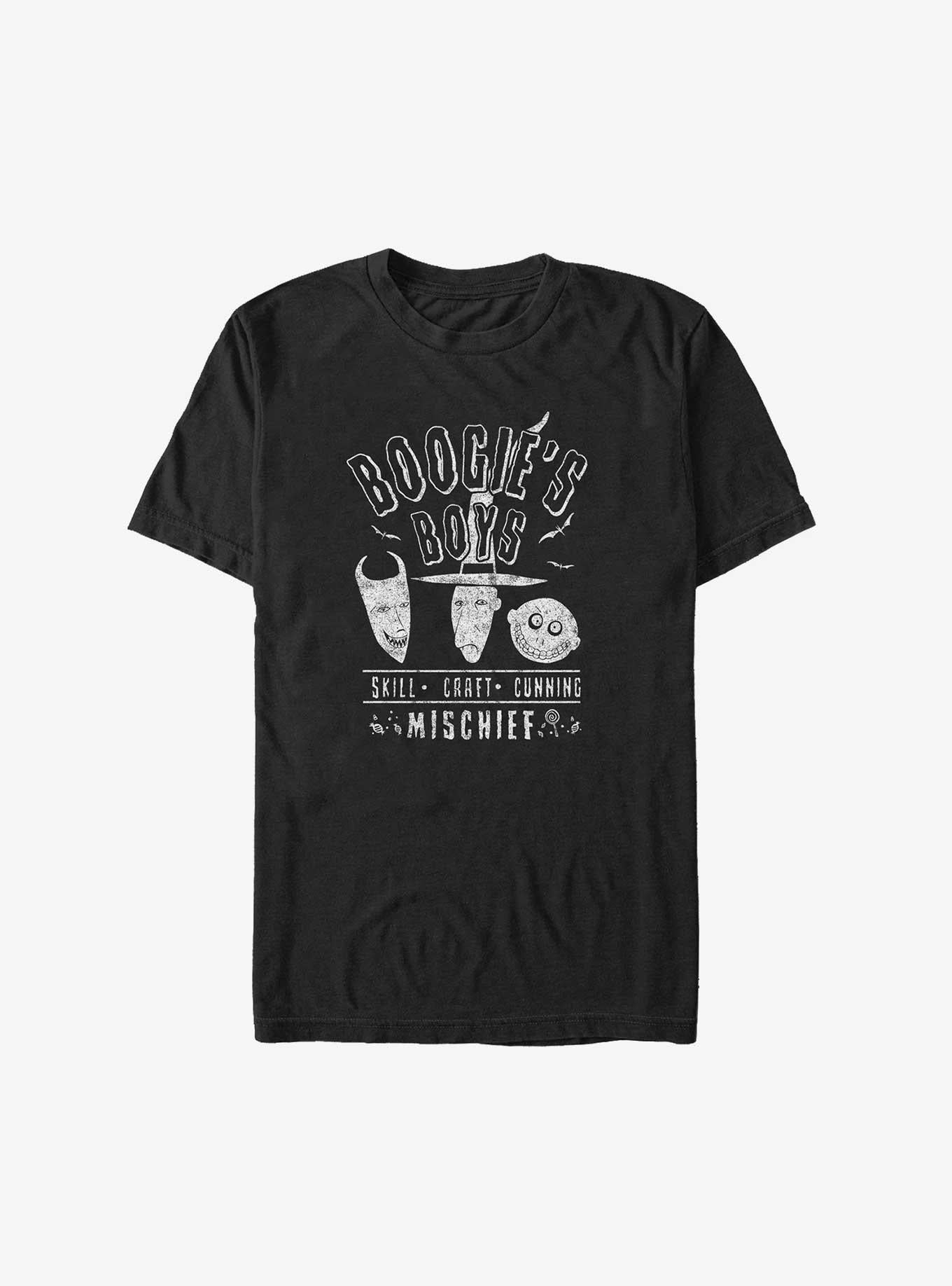Disney The Nightmare Before Christmas Boogie's Boys Mischief Big Tall T-Shirt T-Shirt | Aesthetic Graphic | Perfect For Daily Wear