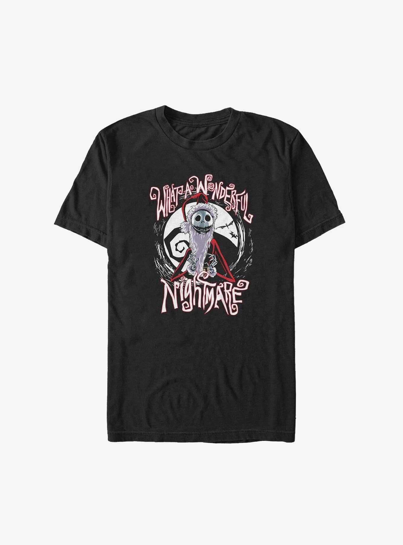 Disney The Nightmare Before Christmas Santa Jack What A Wonderful Nightmare Big & Tall T-Shirt