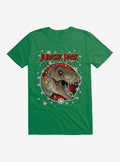 Jurassic Park Christmas Holiday T-Rex T-Shirt T-Shirt | Viral Style | Perfect For Daily Wear