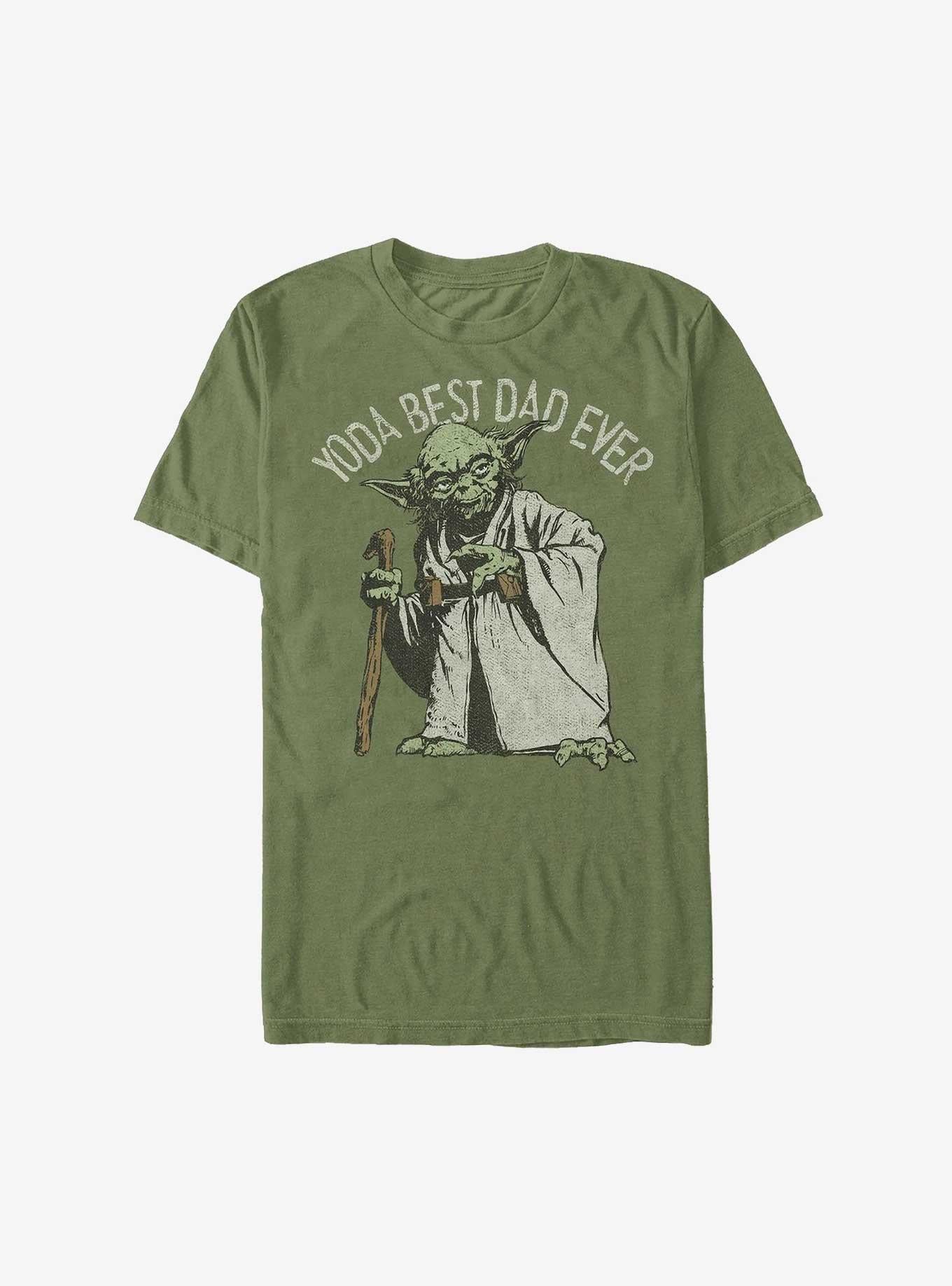 Star Wars Yoda Best Dad Extra Soft T-Shirt | Premium Unisex T-Shirt, Trending Graphic Tee