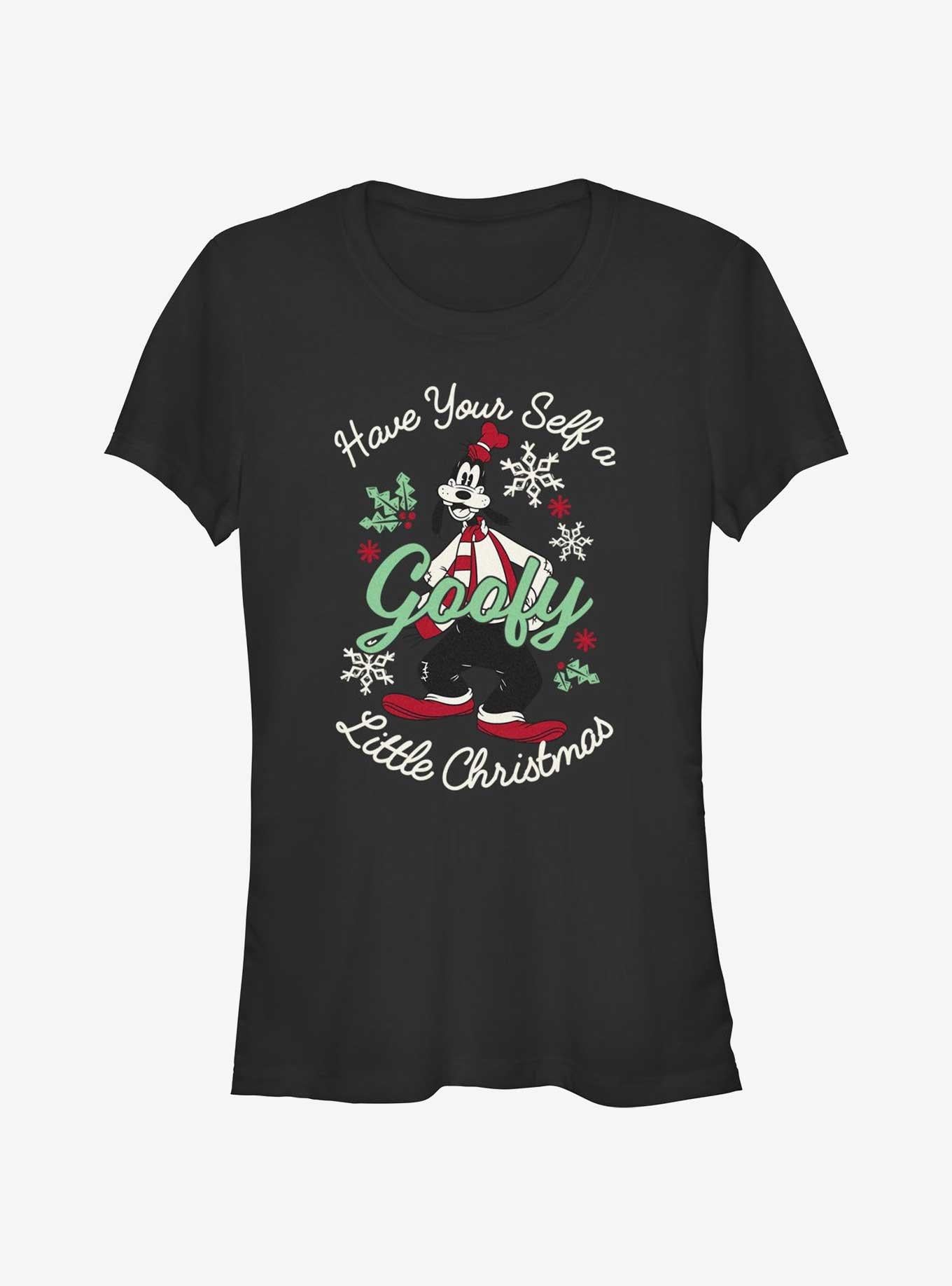 Disney Goofy Little Christmas Black Girls T-Shirt T-Shirt | Exclusive Edition | High Demand Item