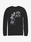 The Nightmare Before Christmas Her Jack Long-Sleeve T-Shirt T-Shirt | Aesthetic Graphic | Must-Have Style