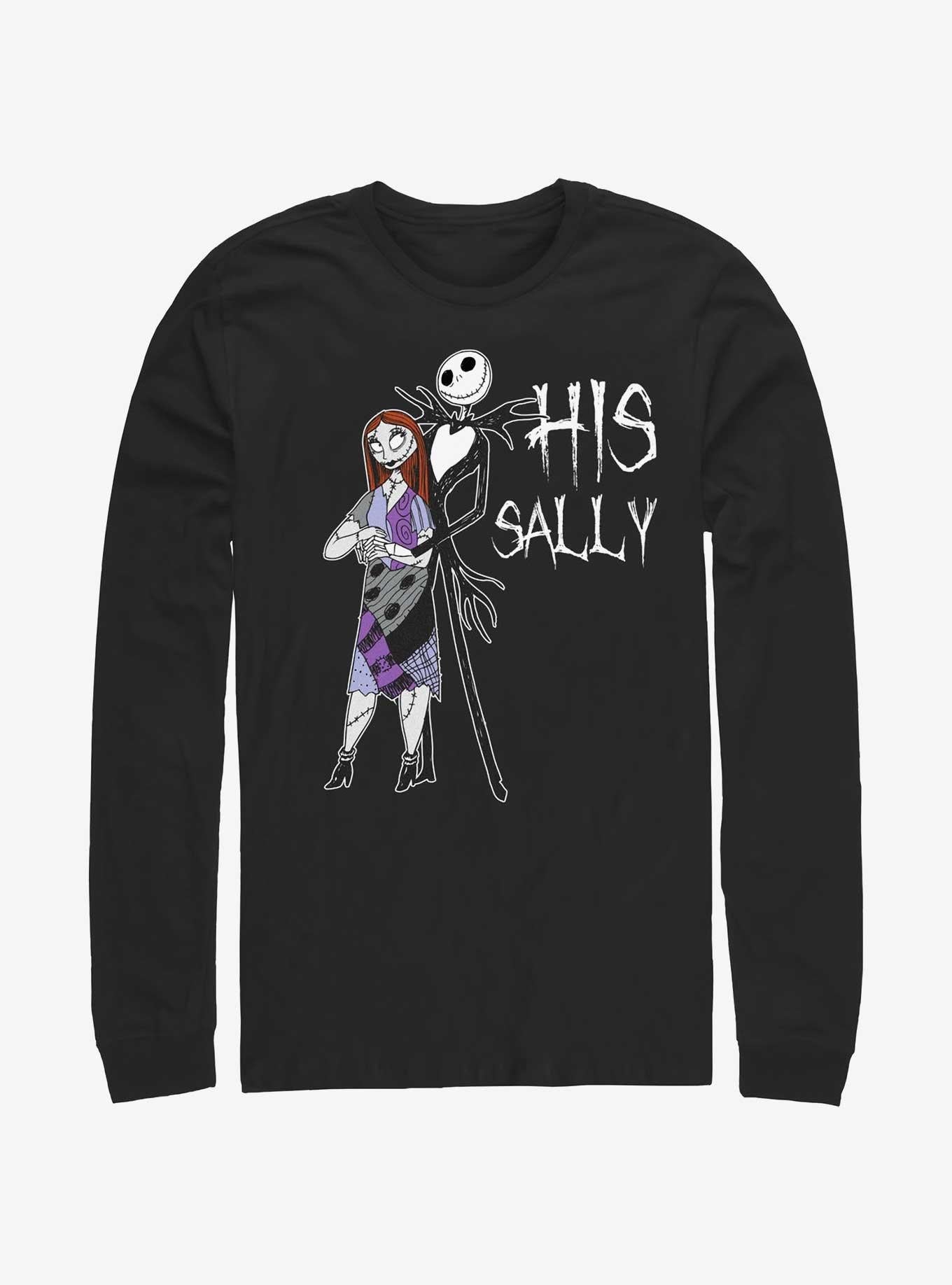 The Nightmare Before Christmas His Sally Long-Sleeve T-Shirt T-Shirt | Streetwear Vibe | Top Pick For Fans