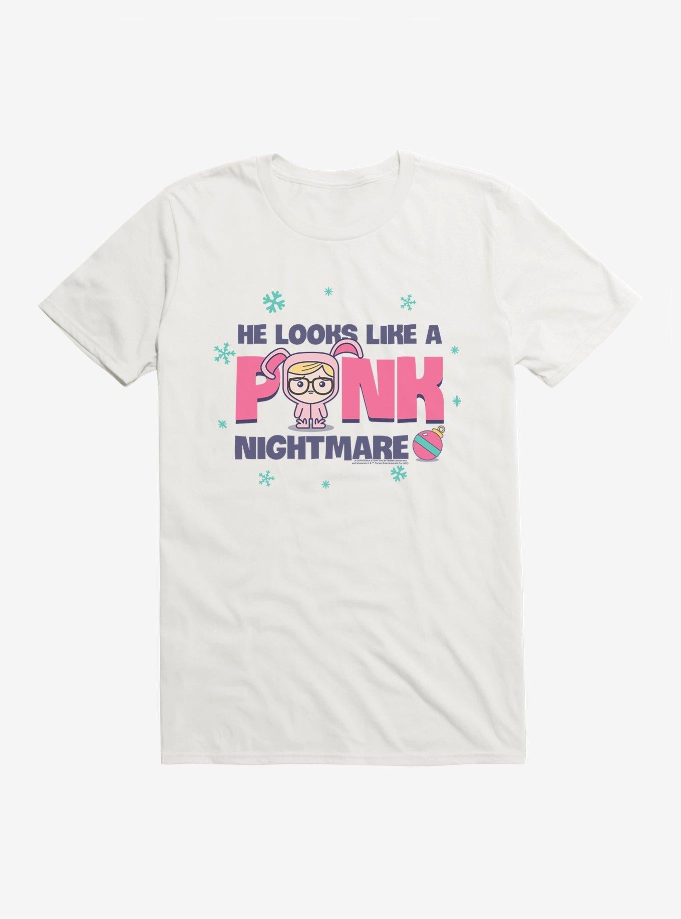 A Christmas Story Chibi Pink Nightmare T-Shirt T-Shirt | Best-Selling Artwork | Trending Now