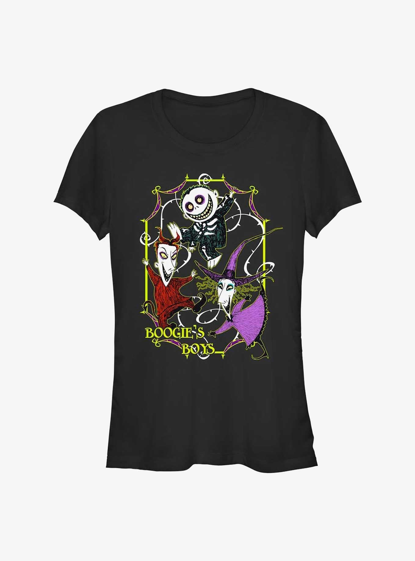 Disney The Nightmare Before Christmas Boogie's Boys Lock, Shock & Barrel Girls T-Shirt