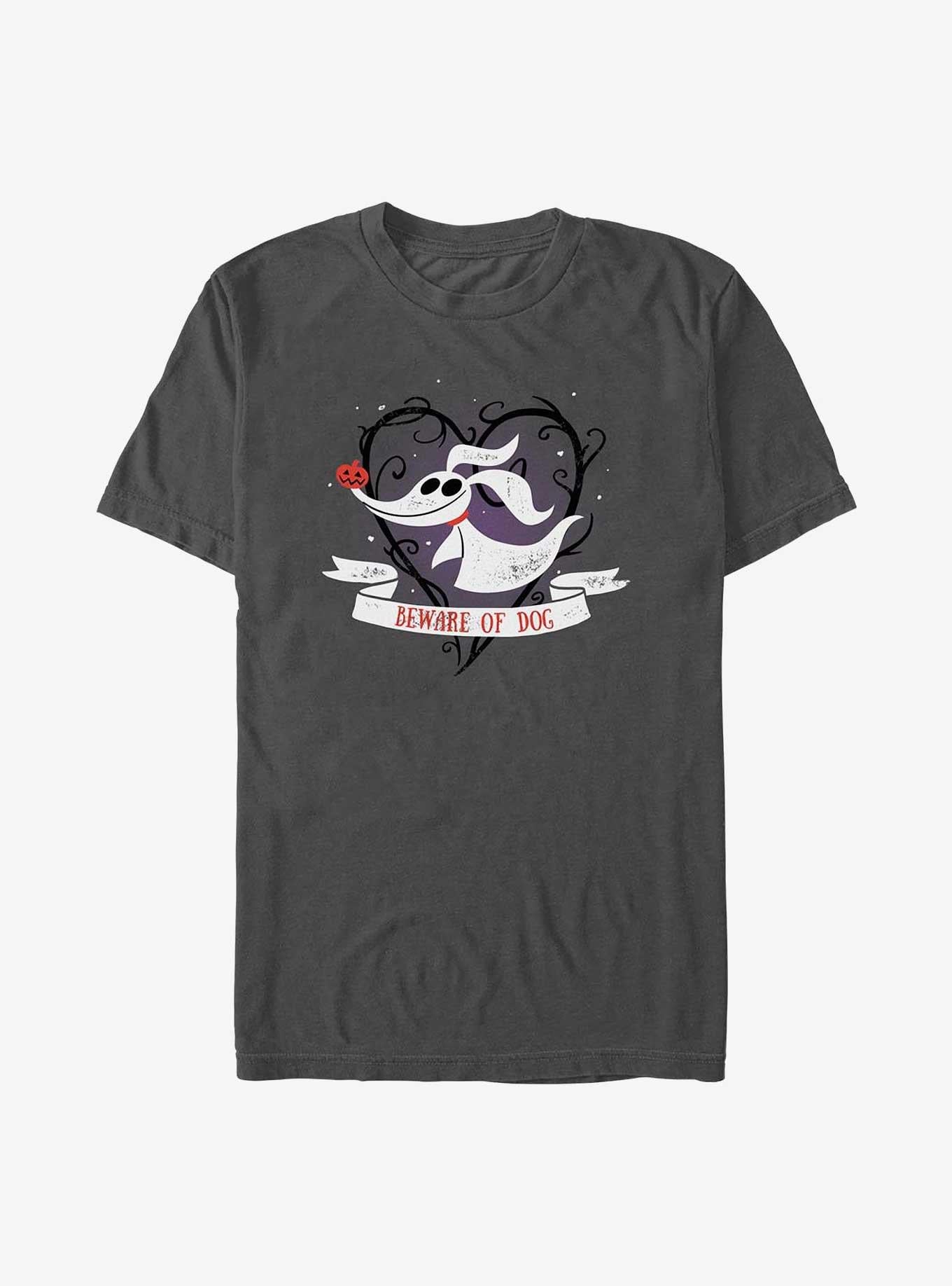 Disney The Nightmare Before Christmas Beware of Dog Zero T-Shirt T-Shirt | Viral Style | Top Pick For Fans