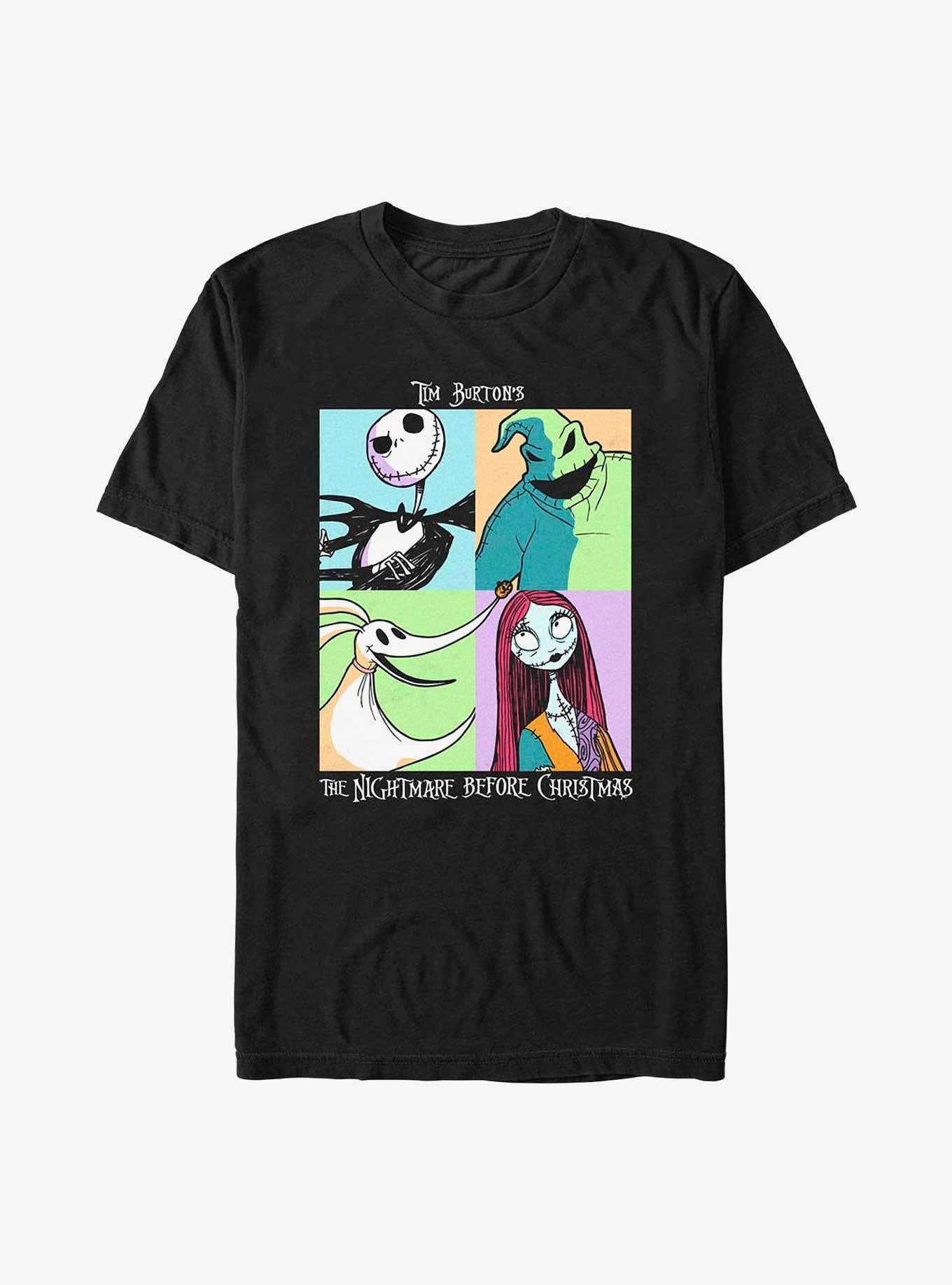Disney The Nightmare Before Christmas Spooky Squares T-Shirt T-Shirt | Best-Selling Artwork | High Demand Item