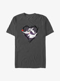 The Nightmare Before Christmas Zero Heart T-shirt | Trendy Graphic Tee | Casual Unisex T-shirt