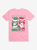 Christmas Anime Naughty Or Nice T-Shirt T-Shirt | Premium Graphic | Perfect For Daily Wear