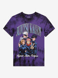 Jujutsu Kaisen Group Purple TieDye TShirt Graphic Tee | Graphic Tee | Unisex Shirt | Soft Comfortable Wear