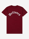 Deftones Text Logo T Shirt