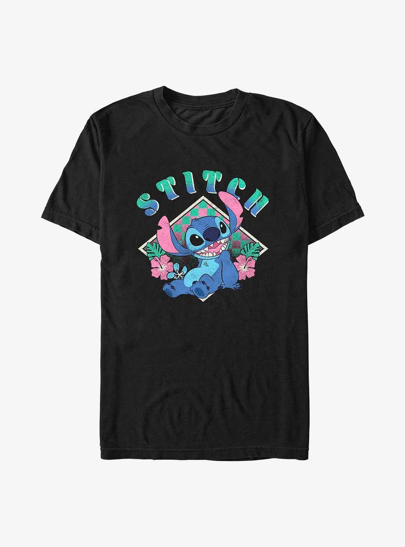 Disney Lilo Stitch Hibiscus Stitch T-Shirt T-Shirt | Best-Selling Design | Great Gift Idea