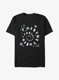 Disney The Nightmare Before Christmas Boogie's Boys Head Swirl T-shirt | Trendy Graphic Tee | Casual Unisex T-shirt