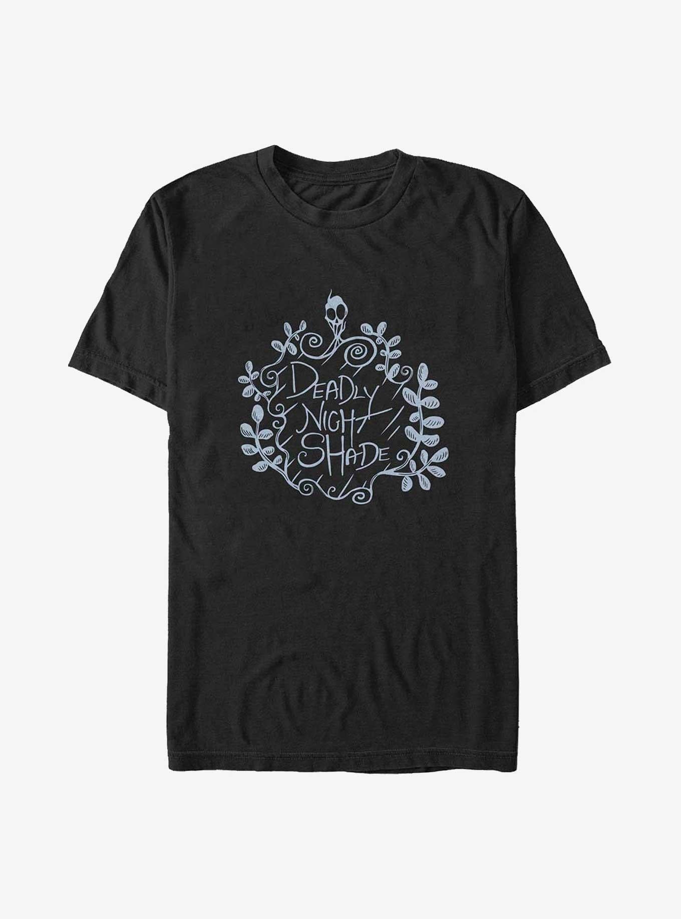 Disney The Nightmare Before Christmas Deadly Night Shade Big Tall T-Shirt T-Shirt | Viral Style | High Demand Item