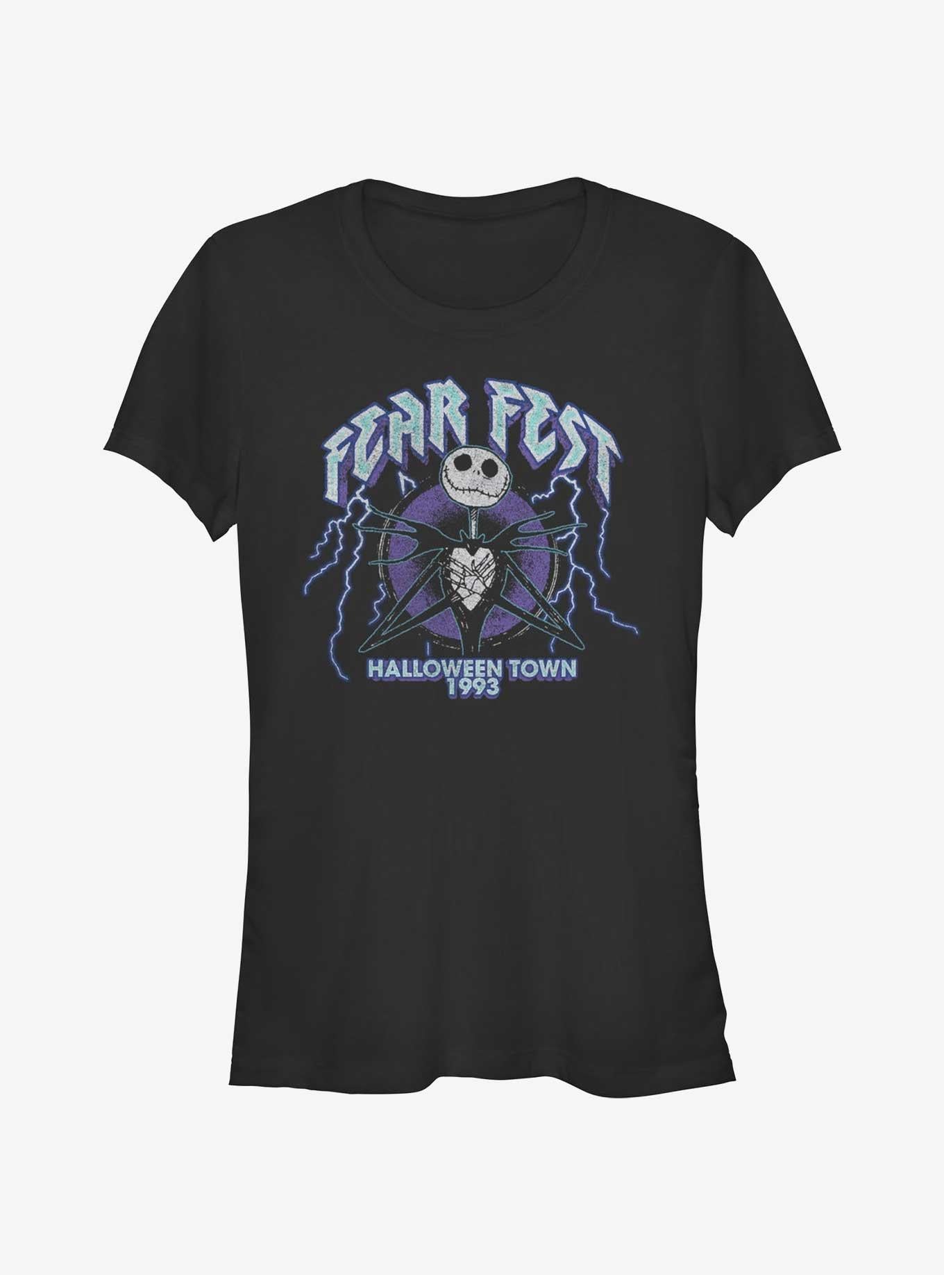 The Nightmare Before Christmas Jack Fear Fest 1993 Girls T-Shirt T-Shirt | High-Quality Print | Trending Now
