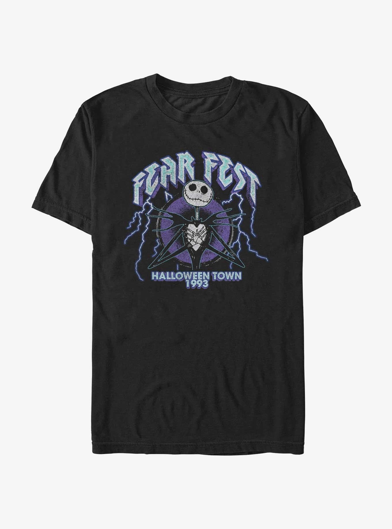 The Nightmare Before Christmas Jack Fear Fest 1993 T-Shirt T-Shirt | High-Quality Print | High Demand Item