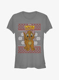 Disney Oliver & Company Oliver Ugly Christmas Girls T-Shirt