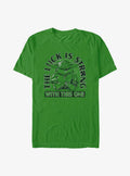 Star Wars The Mandalorian Luck Is Strong T-Shirt | Premium Unisex T-Shirt, Trending Graphic Tee