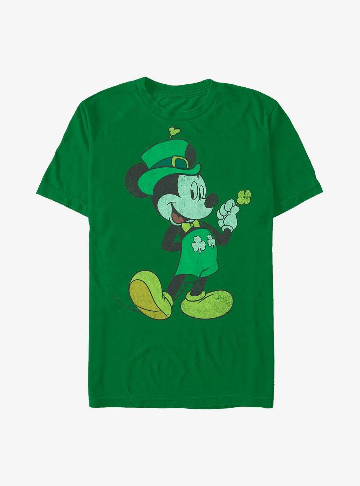 Disney Mickey Mouse Leprechaun Mickey T-Shirt | Premium Unisex T-Shirt, Trending Graphic Tee