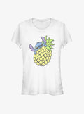 Disney Lilo Stitch Pineapple Girls T-Shirt T-Shirt | Trending Streetwear Style | Trending Now