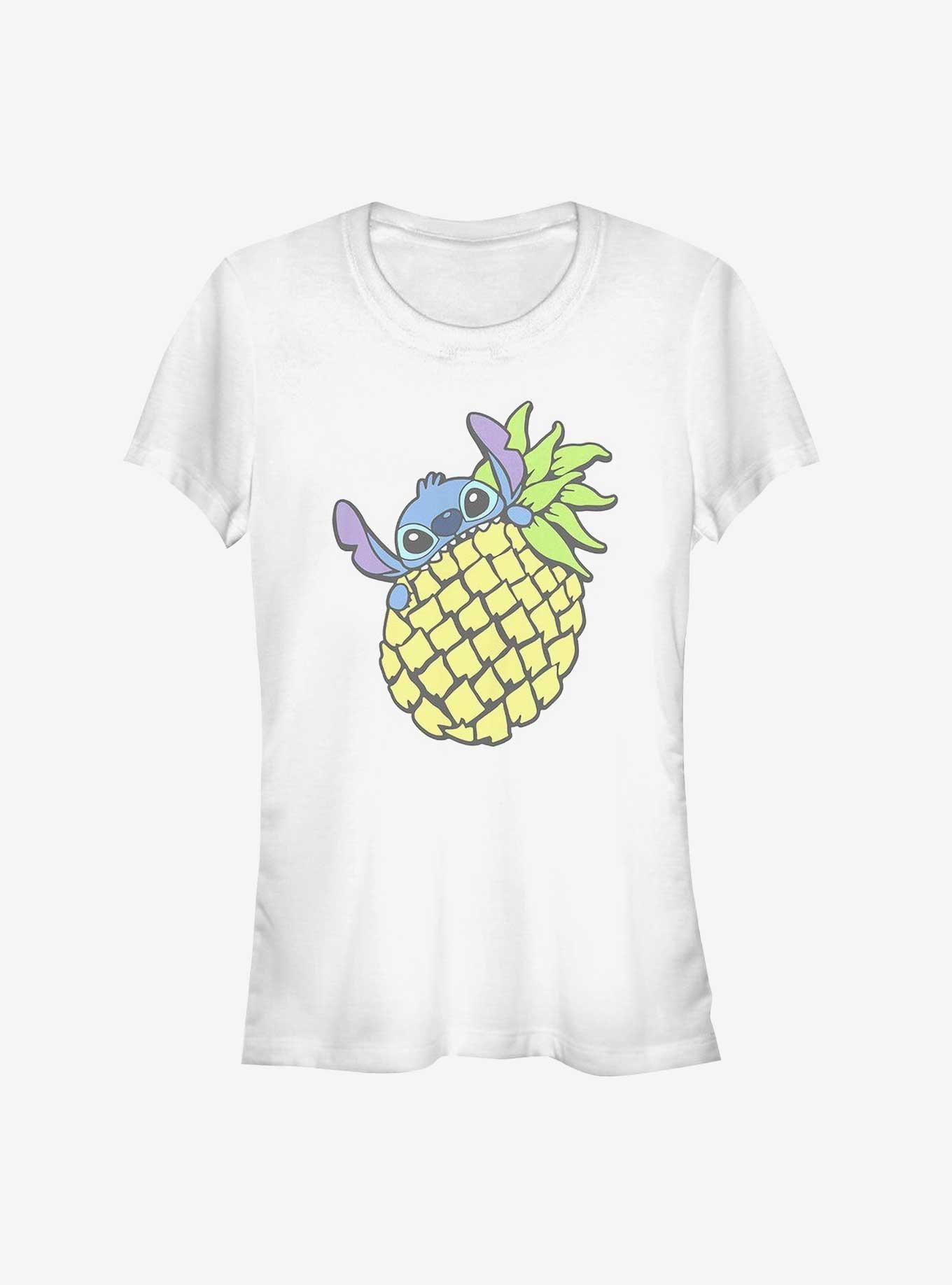 Disney Lilo Stitch Pineapple Girls T-Shirt T-Shirt | Trending Streetwear Style | Trending Now