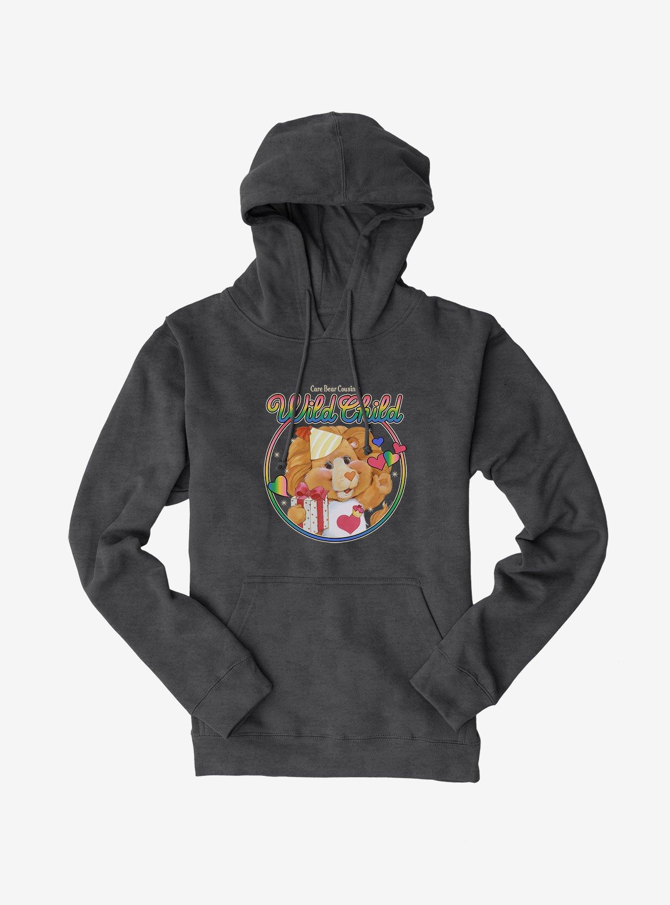 Care Bear Cousins Brave Heart Lion Wild Child Hoodie