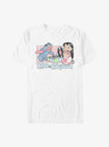 Disney Lilo Stitch Duo Records Extra Soft T-Shirt T-Shirt | Best-Selling Artwork | High Demand Item