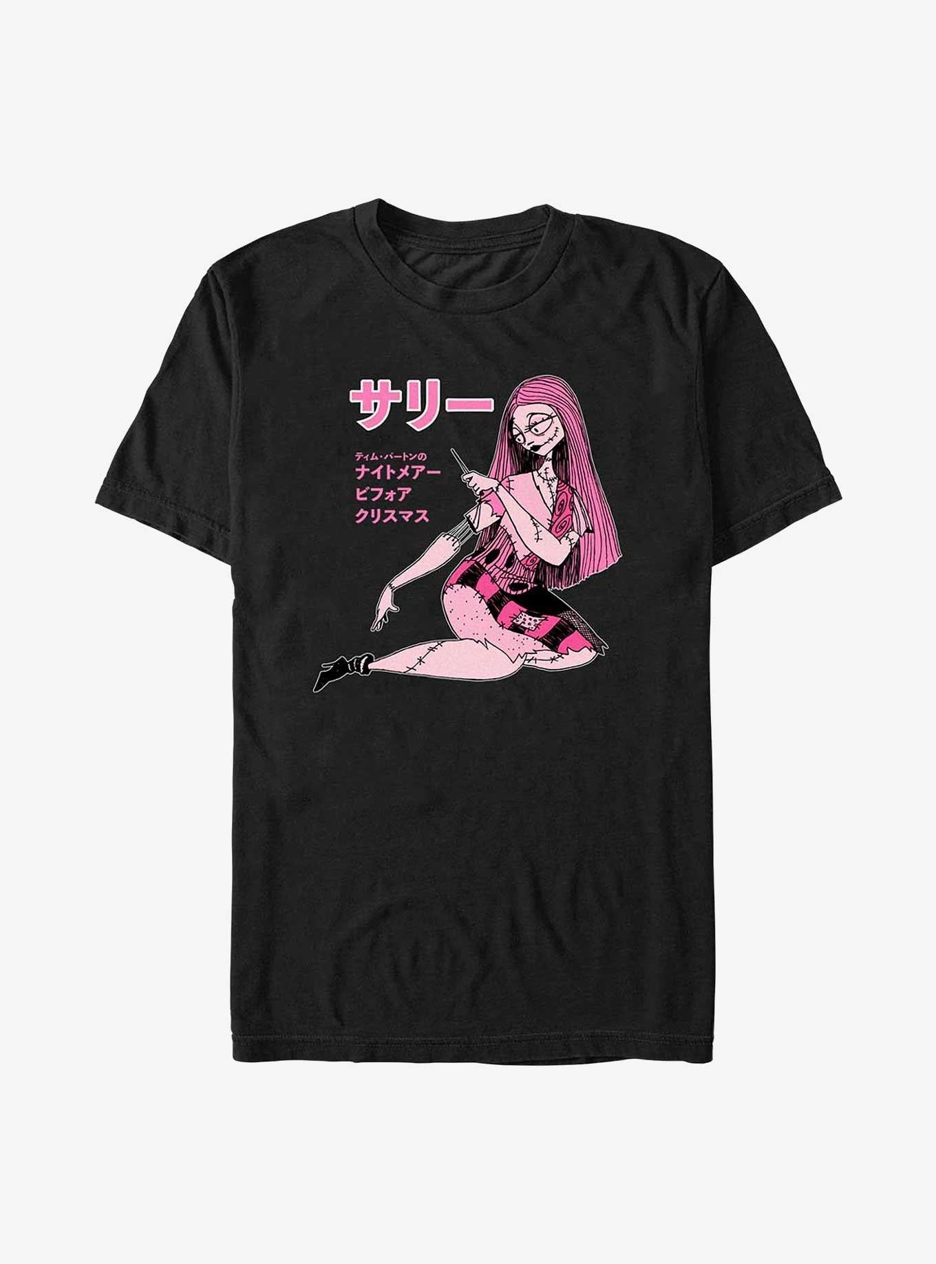 Disney The Nightmare Before Christmas Sally In Pink Extra Soft T-Shirt T-Shirt | Aesthetic Graphic | Great Gift Idea