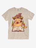 Mushroom Wizard Cat TShirt By Rhinlin Graphic Tee | Graphic Tee | Unisex Shirt | Premium Quality Apparel