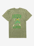 Mighty Morphin Power Rangers Green Ranger Clover Mineral Wash T-Shirt | Premium Unisex T-Shirt, Trending Graphic Tee