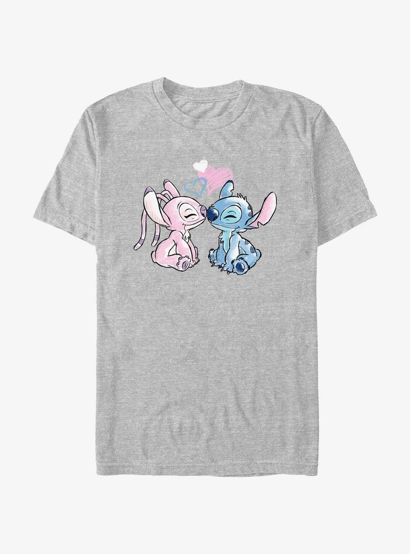 Disney Lilo & Stitch Angel Loves Stitch T-Shirt
