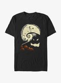 Disney The Nightmare Before Christmas Jack On Pumpkin Hill T-Shirt