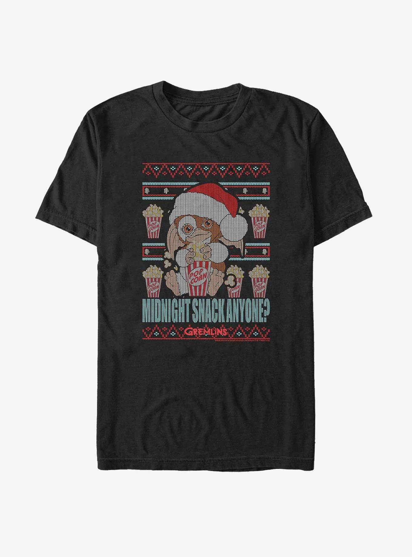Gremlins Midnight Snack Ugly Christmas Big Tall T-Shirt T-Shirt | Trending Design | High Demand Item