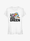Garfield I'll Rise But I Won't Wear Green Girls T-Shirt | Premium Unisex T-Shirt, Trending Graphic Tee