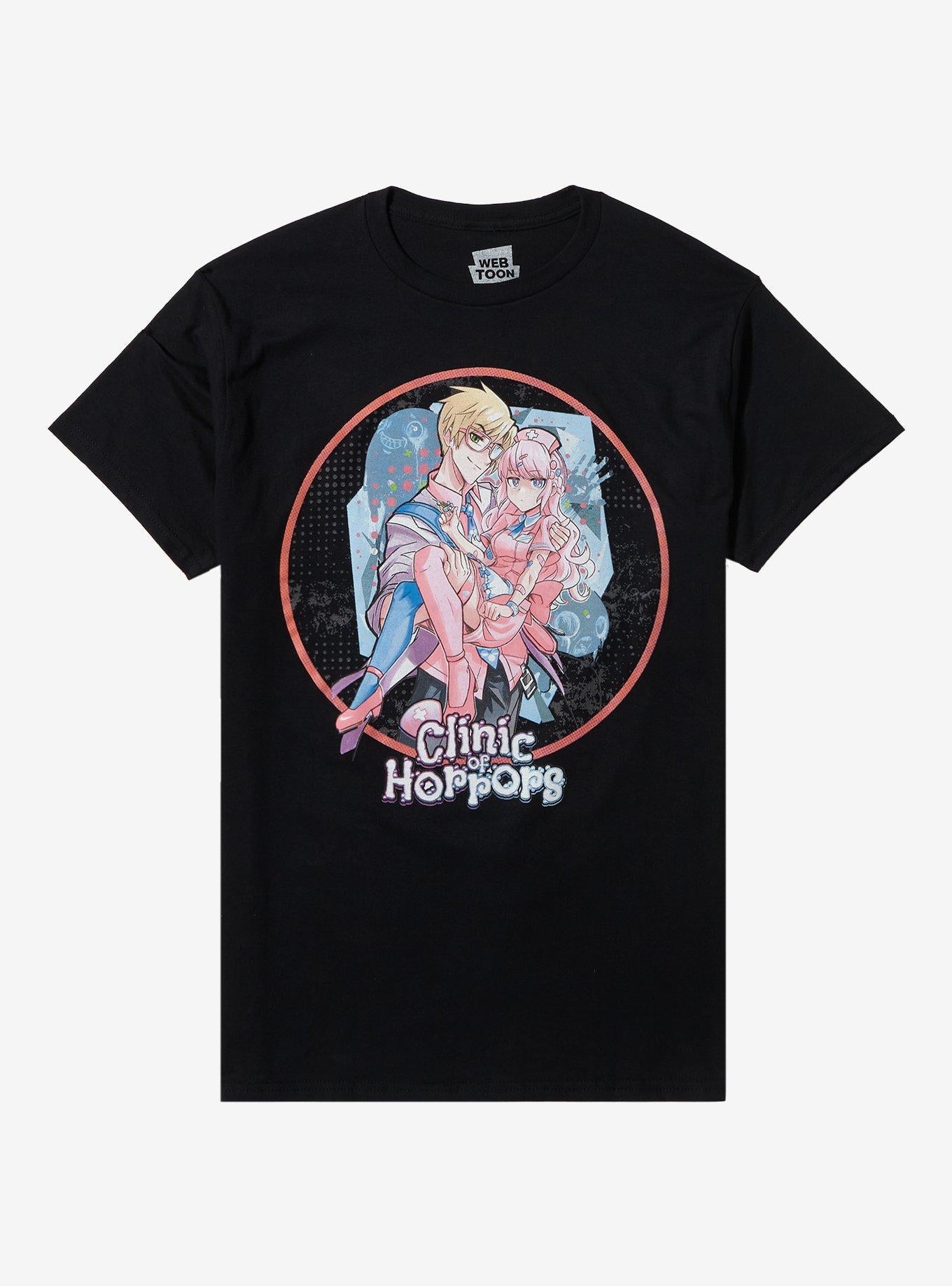 Clinic Of Horrors Duo Boyfriend Fit Girls TShirt Graphic Tee | Graphic Tee | Unisex Shirt | Best-Selling Design