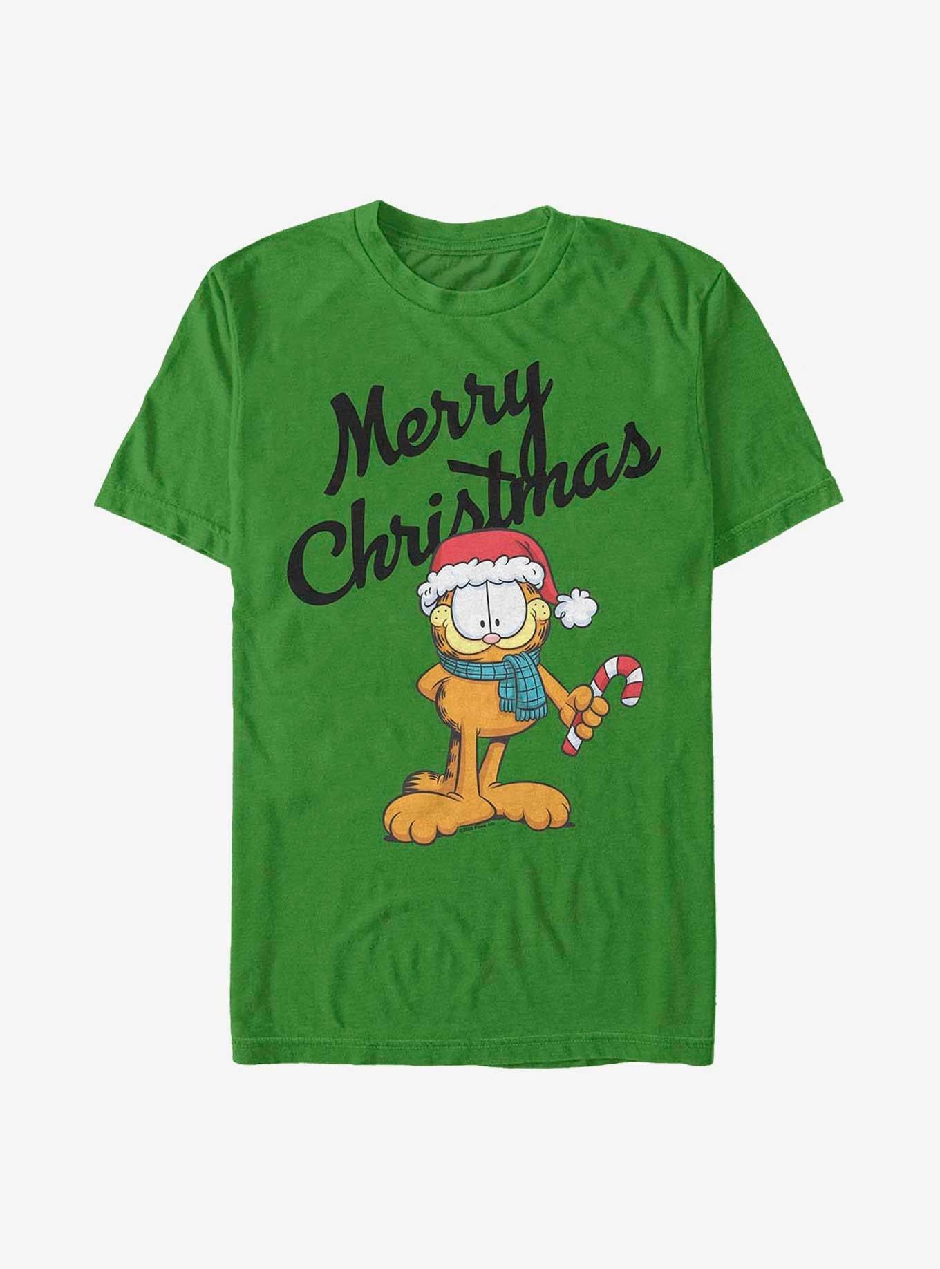 Garfield Merry Christmas T-Shirt T-Shirt | High-Quality Print | High Demand Item