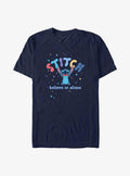 Disney Lilo Stitch Believe In Aliens T-Shirt T-Shirt | Premium Graphic | Trending Now