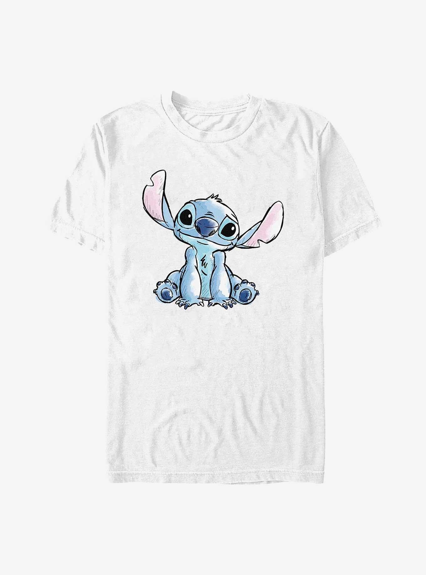 Disney Lilo Stitch Sketchy Sit T-Shirt T-Shirt | Streetwear Vibe | Top Pick For Fans