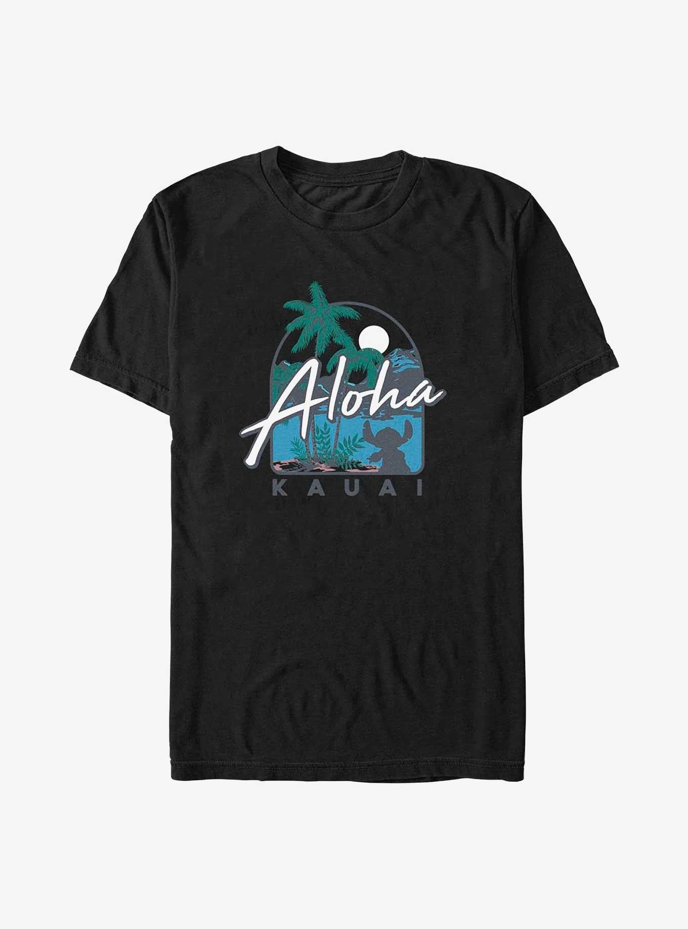 Disney Lilo Stitch Aloha Kauai Destination T-Shirt T-Shirt | Exclusive Art Design | Great Gift Idea