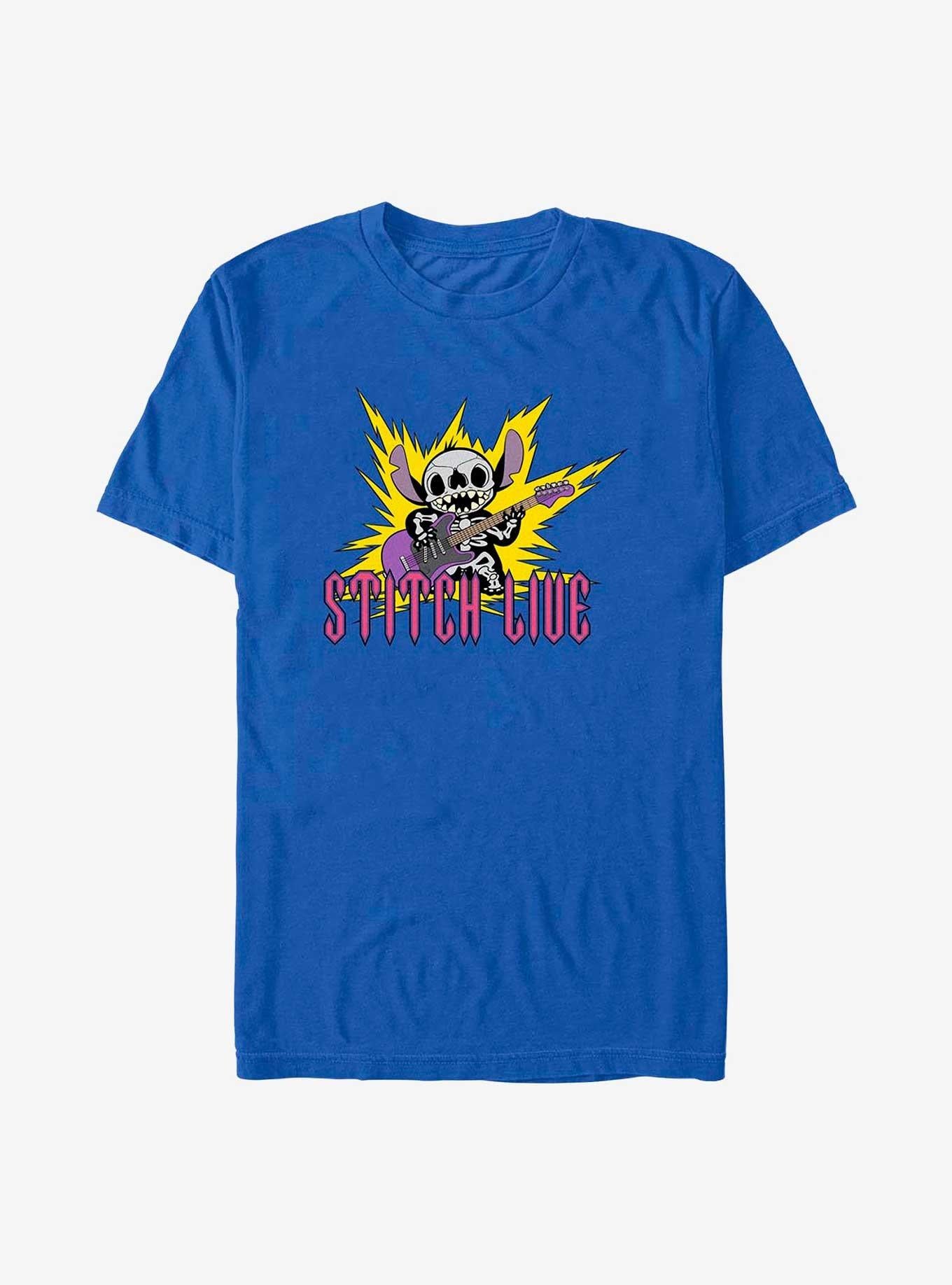 Disney Lilo Stitch Rock Out Stitch Live T-Shirt T-Shirt | Premium Graphic | Great Gift Idea